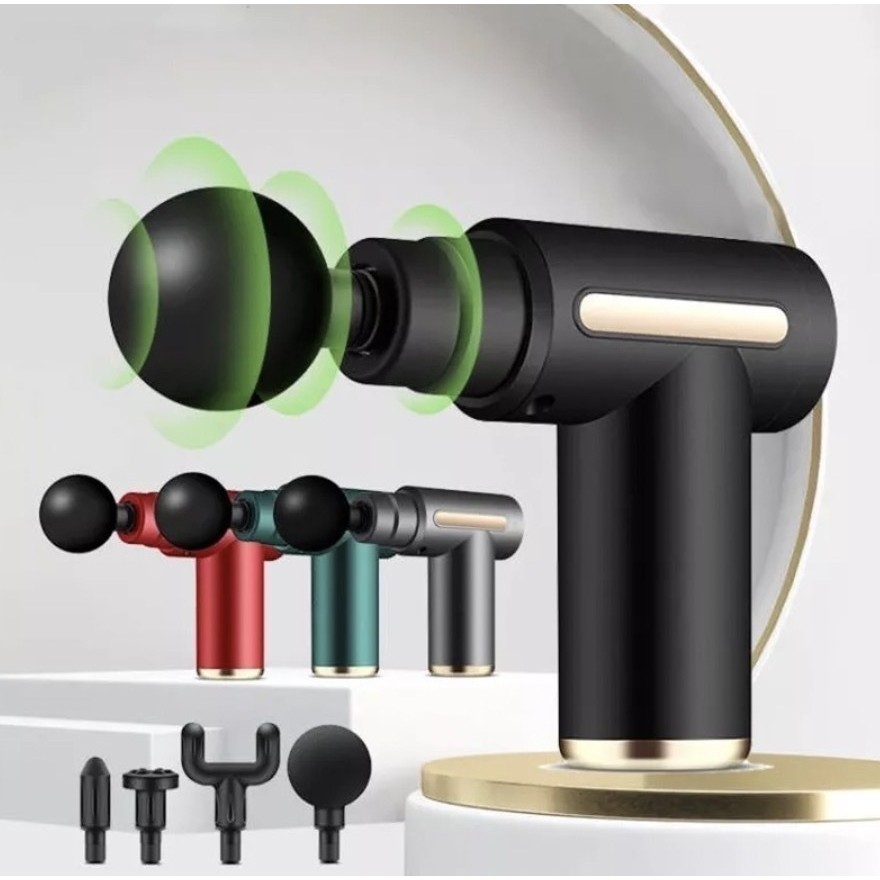 Massageador Elétrico Alta Frequência Profissional Muscular Massagem em Oferta na Shopee