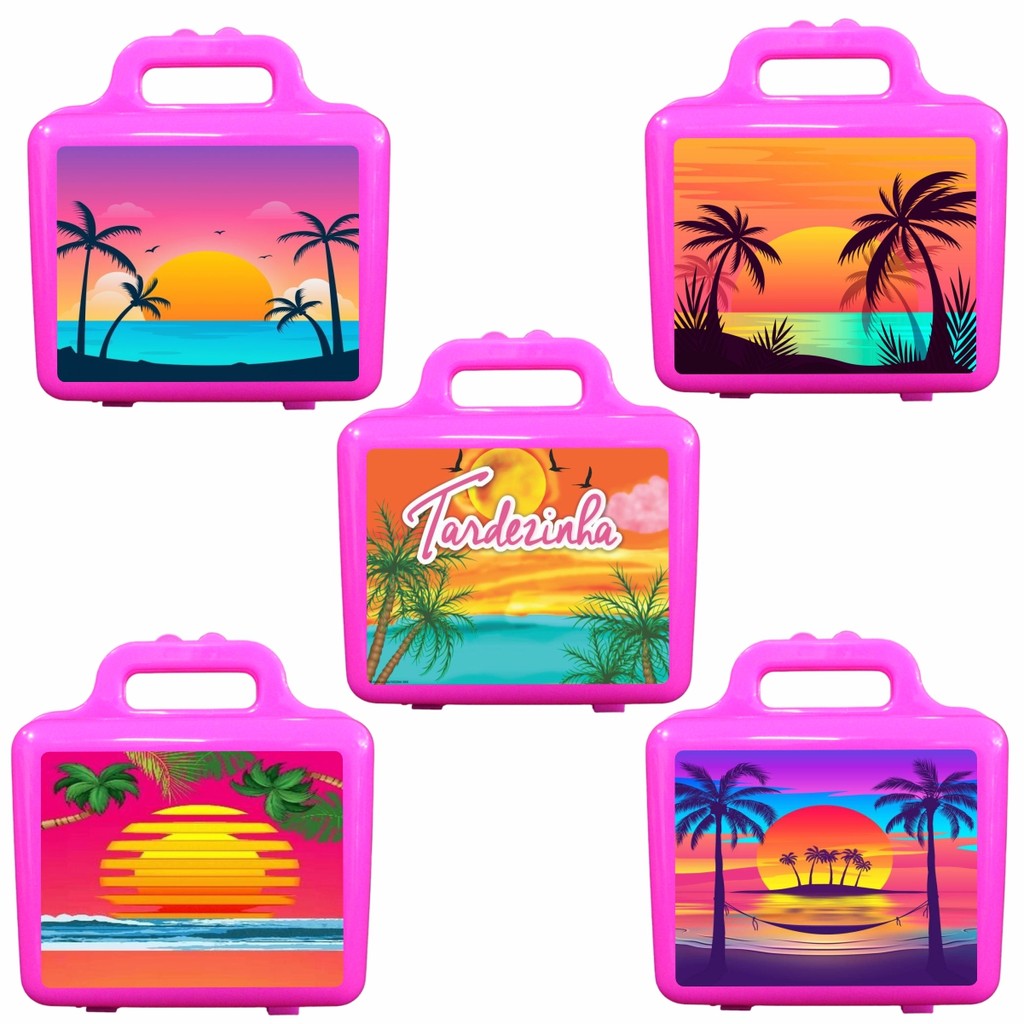 Lembrancinhas Tardezinha Relax Mimo Brinde 10 Maletinha