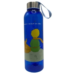 Garrafa Garrafinha de Água Infantil Squeeze Pequeno Príncipe 800ml Azul Bandeirante