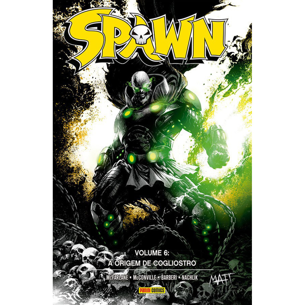 Capa do livro Comic - Spawn Vol. 06 - Novo/Lacrado - Editora Panini -
