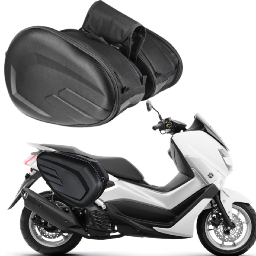 Alforges Bolsa Para Motos Bau Moto Entrega 58L Bau Lateral Yamaha Nmax 150 160 Scooter