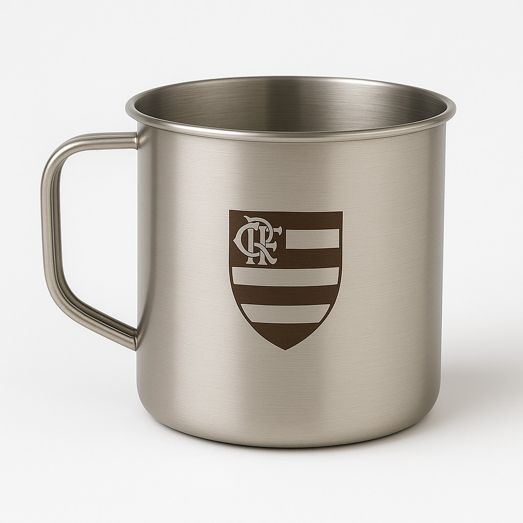 Caneca Metálica Times Brasileiros 700ml