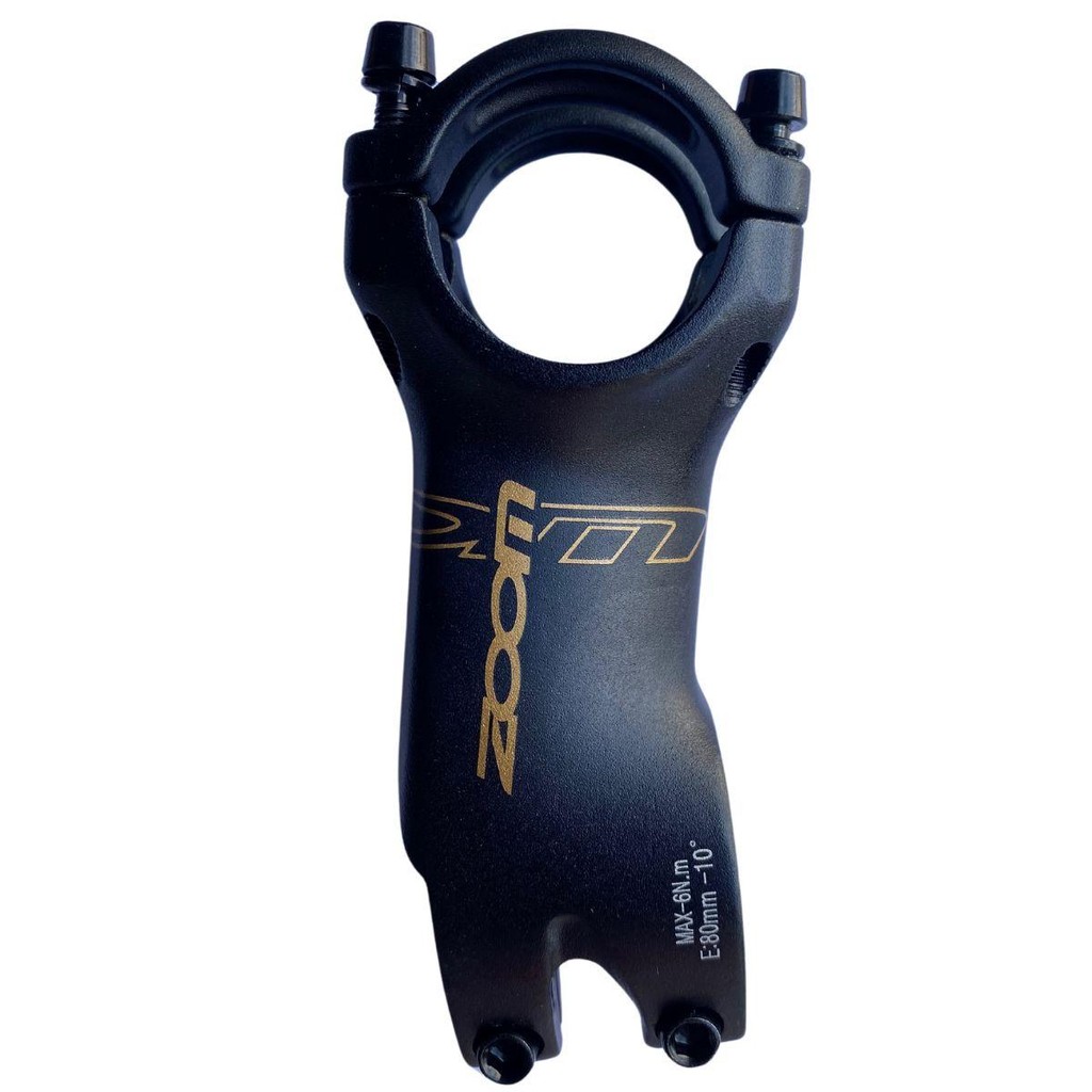 Mesa Suporte Guidão Bike 31.8x80mm Alumínio 10° Graus Zoom