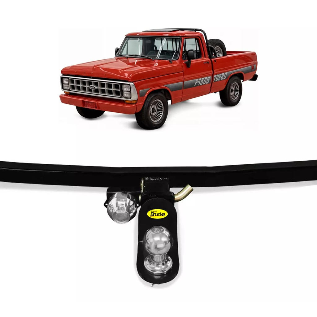 ENGATE REBOQUE BRUCKE FORD F1000 1986 A 1992 FO-2055