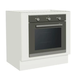 Balcão Para Forno Embutir 80x60cm Sem Tampo Branco