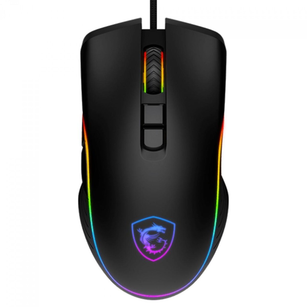Mouse Gamer MSI Forge GM300, RGB, 7200 DPI, 7 Botões, Preto, FORGE GM300 em Oferta na Shopee