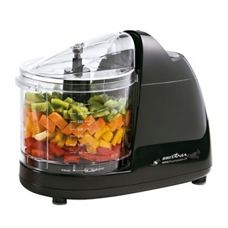 Mini Processador De Alimentos Britânia 360ml Função Pulsar 2P 110V em Oferta na Shopee