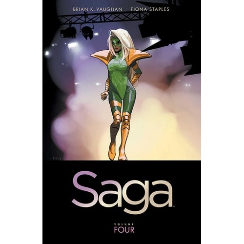 Quadrinho Saga Volume 4 (EM INGLÊS) de Brian K. Vaughan e Fiona Staples 7426525