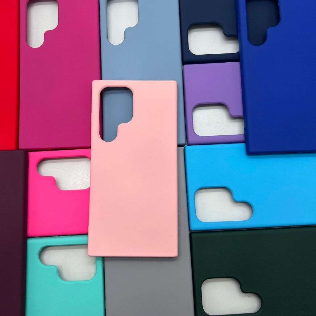 Capinha Silicone Aveludada Antichoque - S24 Ultra - Câmera Aberta - Samsung - Capa Protetora Case em Oferta na Shopee