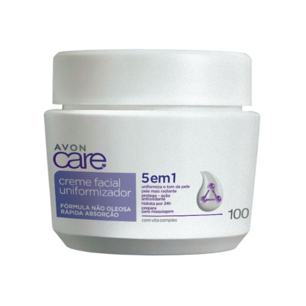 Creme Facial Avon Care Uniformizador 5 em 1 100g em Oferta na Shopee