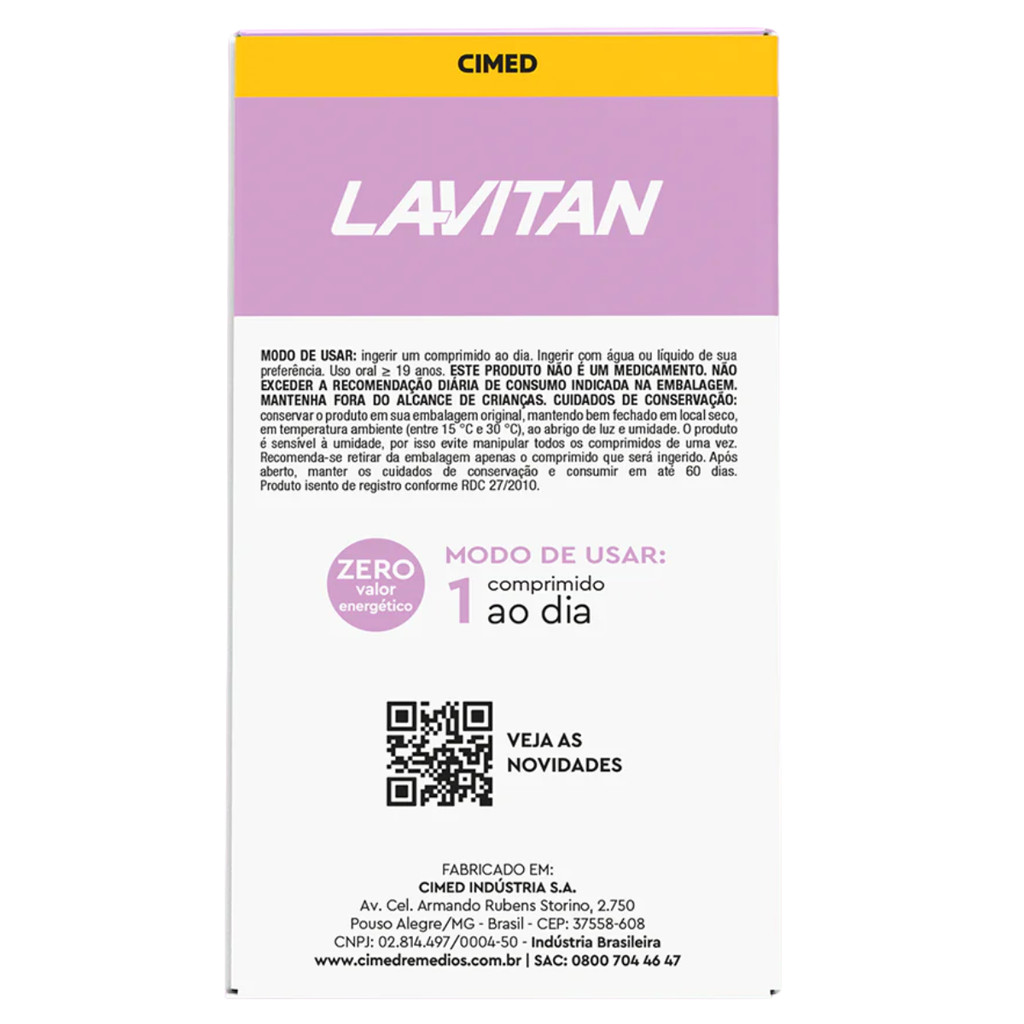 LAVITAN 50+ MULHER COMP REV X 60 — imagem 2 de 2