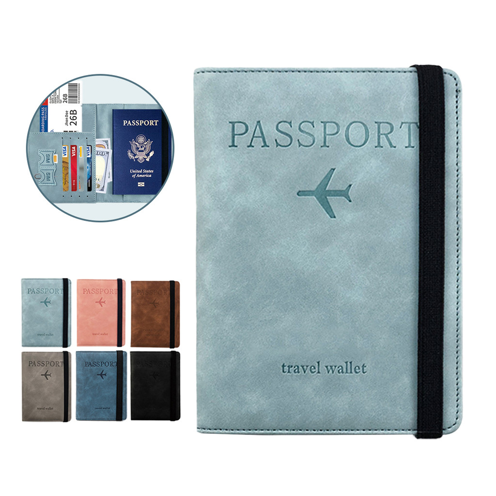 Imagem Carteira Porta Passaporte Documentos Viagem Alta Qualidade