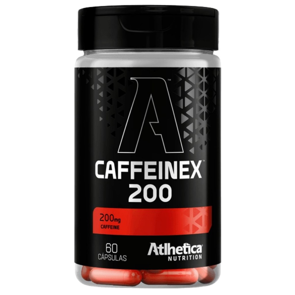 Caffeinex 200mg 60 Capsulas Atlhetica Nutrition / SEM SABOR