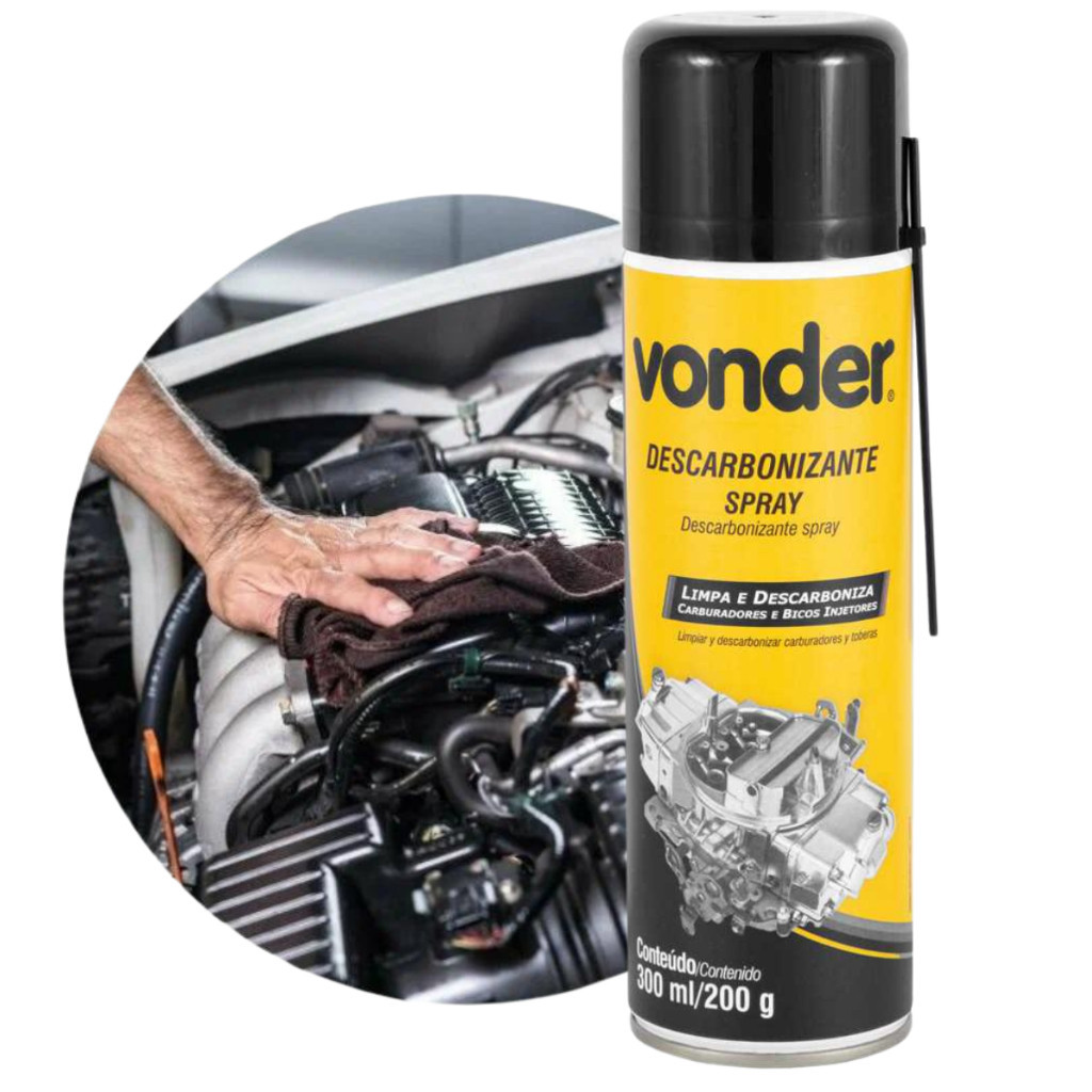 Spray Descarbonizador Vonder 300ml