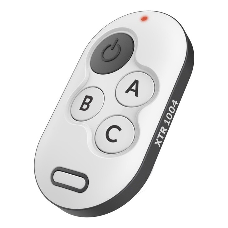 Controle Remoto Intelbras XTR 1004: Anticlonagem, 4 Teclas e Exclusivo p/ Sistema SCA 1000