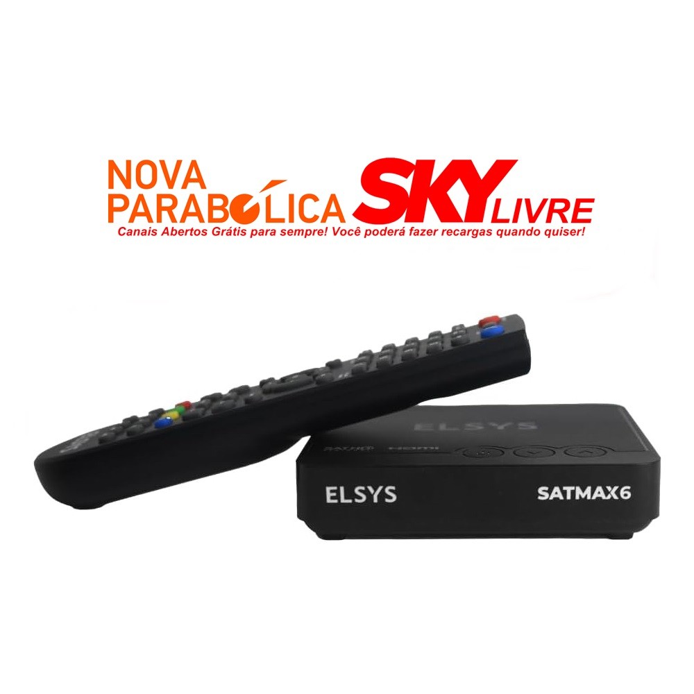 Receptor Full HD Nova Parabólica SKY LIVRE