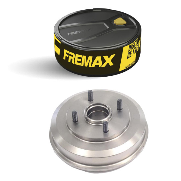 Tambor de Freio Traseiro FORD ECOSPORT Fremax em Oferta na Shopee