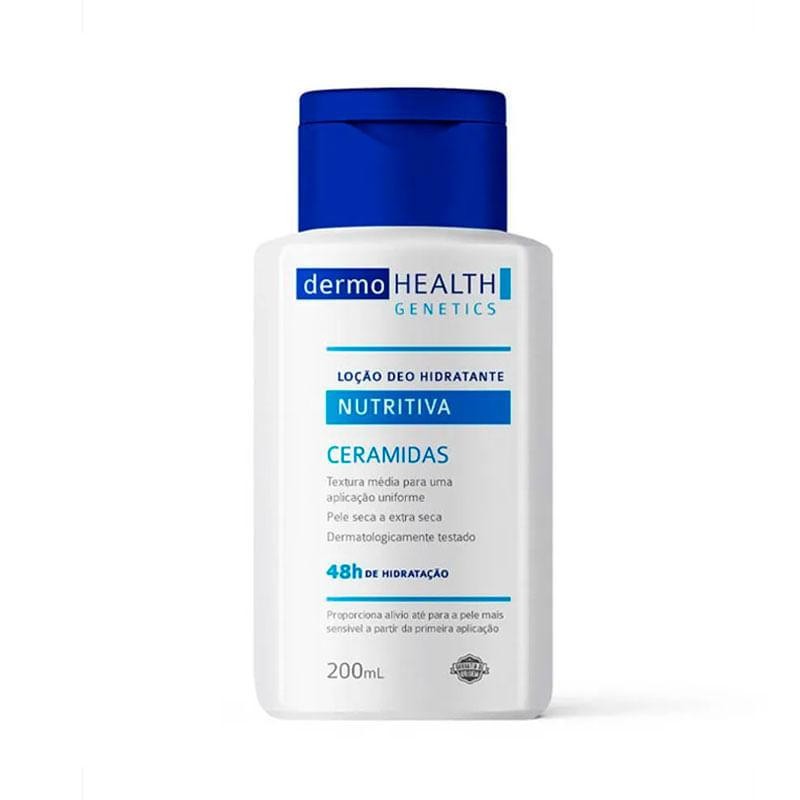 Loção Deo Hidratante Dermo Health Genetics Nutritiva Ceramidas 200ml