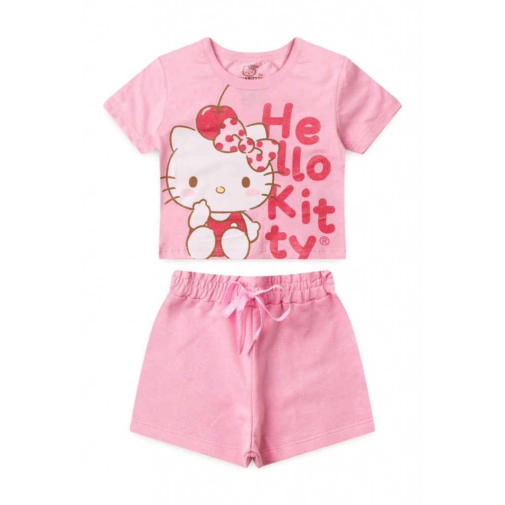 Conjunto Feminino Infantil Doce Frutinha - Hello Kitty