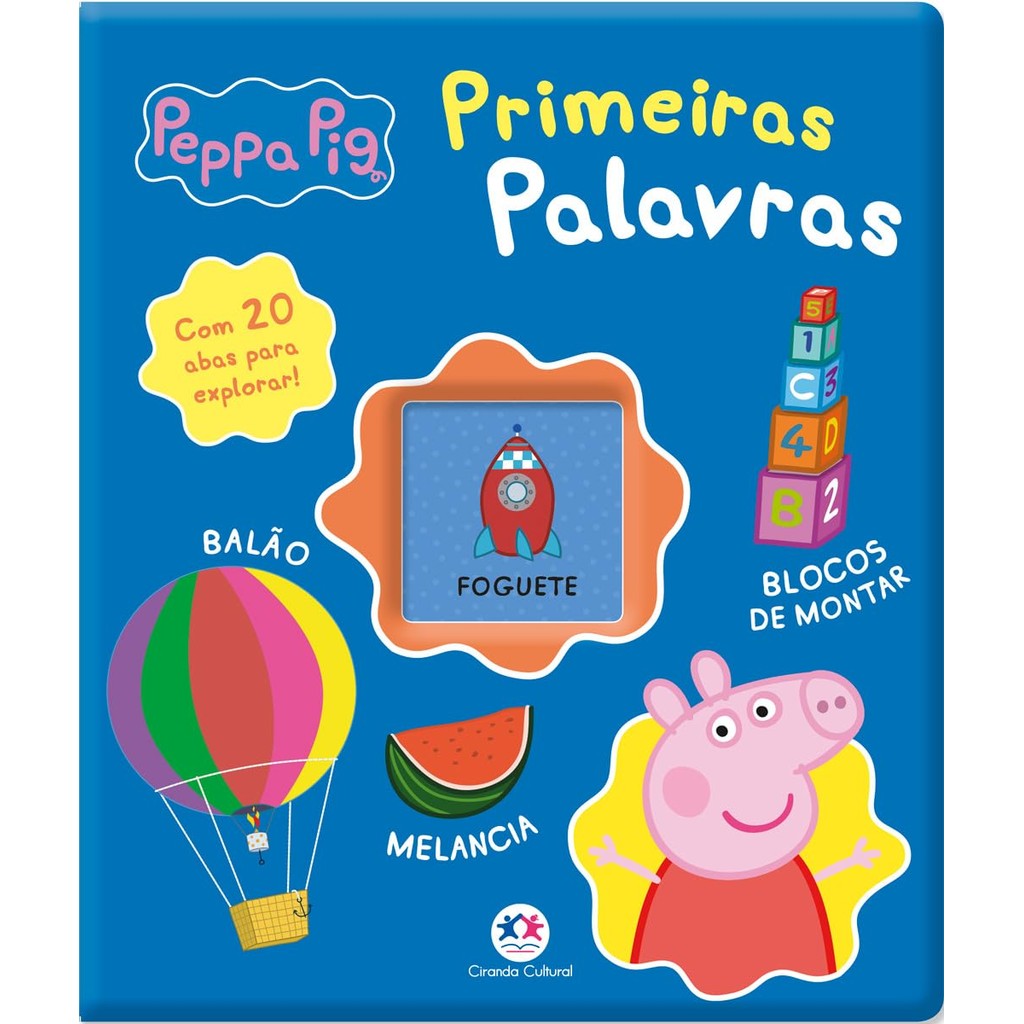 Peppa Pig | Primeiras Palavras | Almofadado