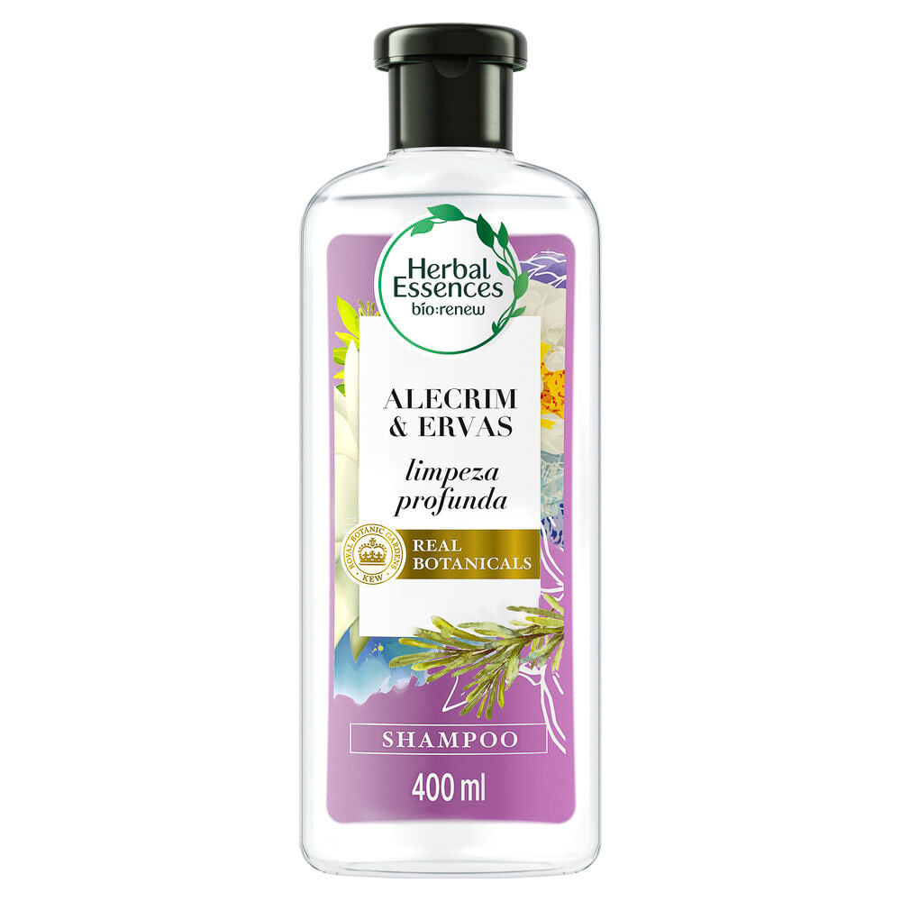 Shampoo Herbal Essences Bio:Renew Alecrim e Ervas 400ml - Beauty