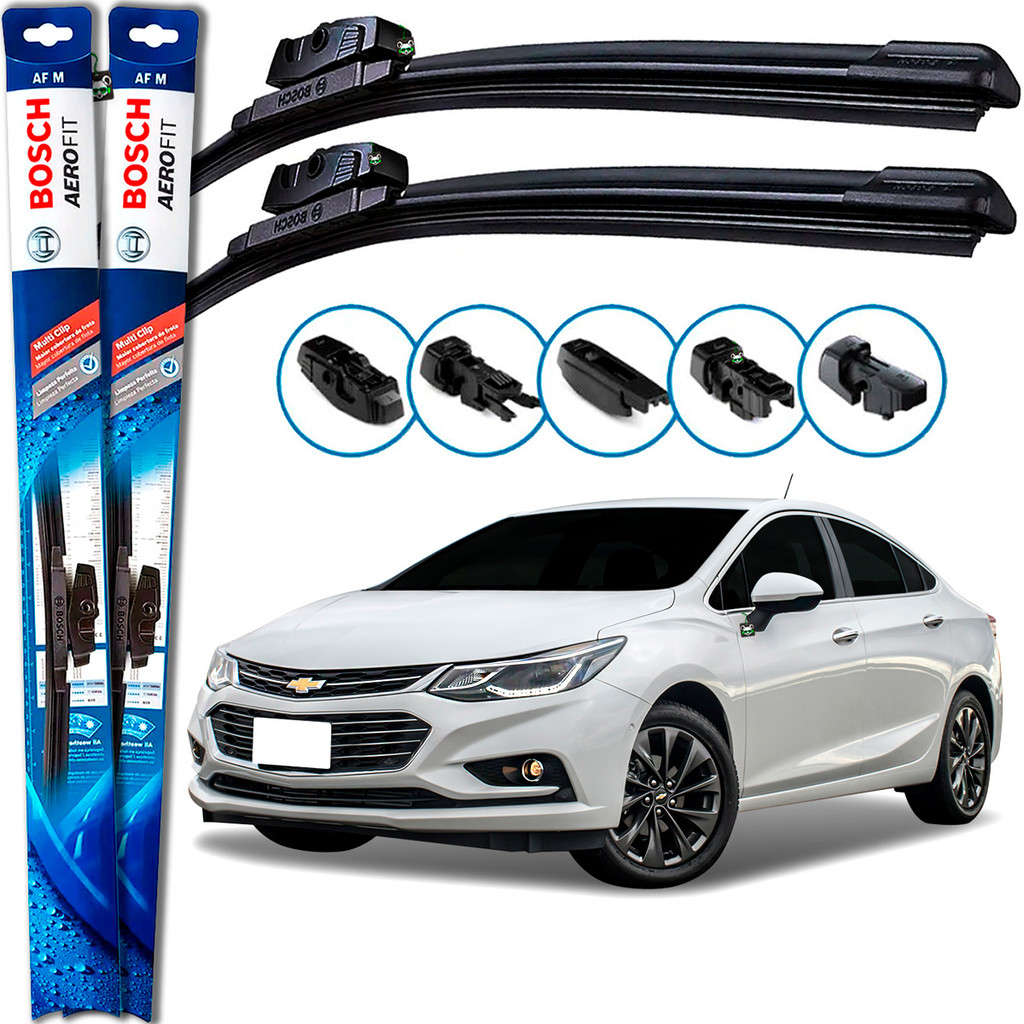 Par Palheta Limpador Parabrisa Cruze Turbo Hatch / Sedan 2016 17 18 19 20 21 22 2023 Bosch em Oferta na Shopee