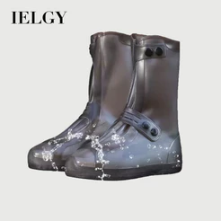 IELGY 2026 Capa De Bota De Chuva Masculina E Feminina De silicone À Prova Sapato Tubo Alto Espessada Resistente Ao Desga