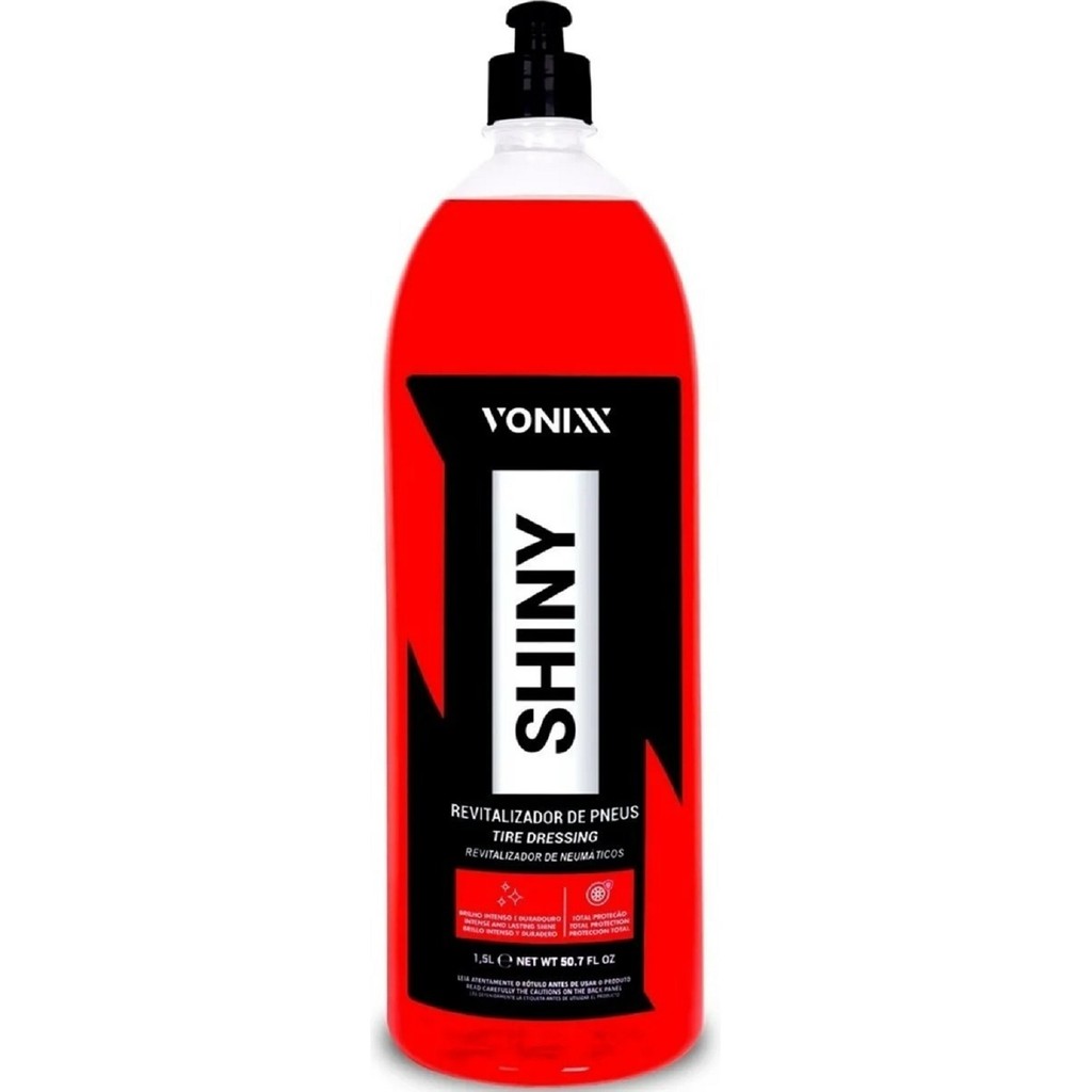 Shiny 1,5 Revitalizador De Pneus Vonixx Brilho Pretinho