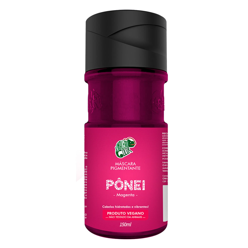 Máscara Pigmentante Kamaleão Color Pônei 150ml - Beauty