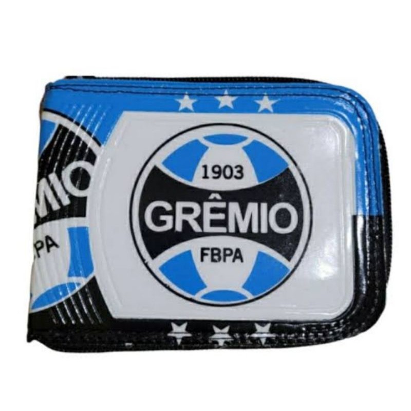 CARTEIRA MASCULINA TIME ESTAMPADA GREMIO Barato Presente Infantil