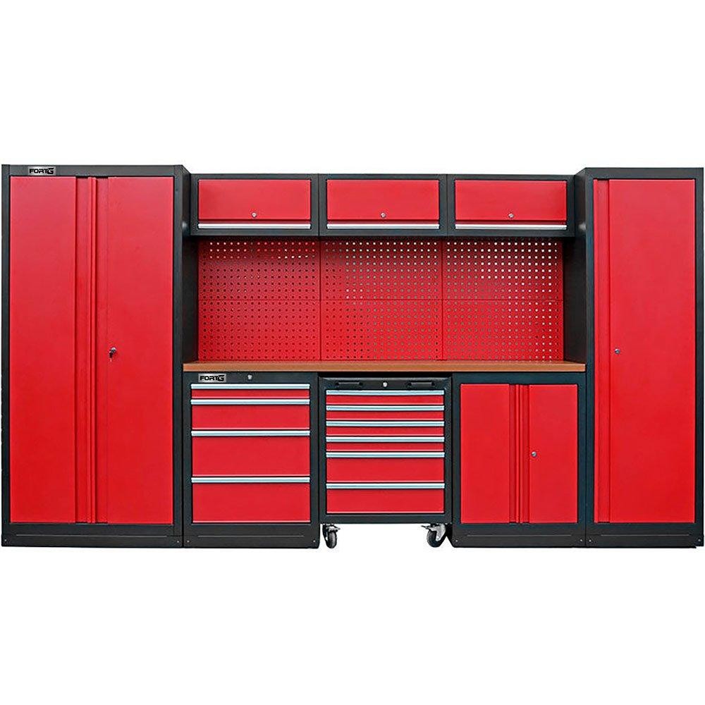 Armários de Parede Completo para Oficina com 21 Peças Acessórios - FortG em Oferta na Shopee