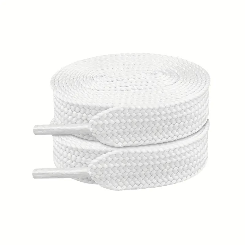 Kit 2 Pares Cadarço Estilo Bboy Largo Grosso Fat Lace – Skate Streetwear 17mm 120cm
