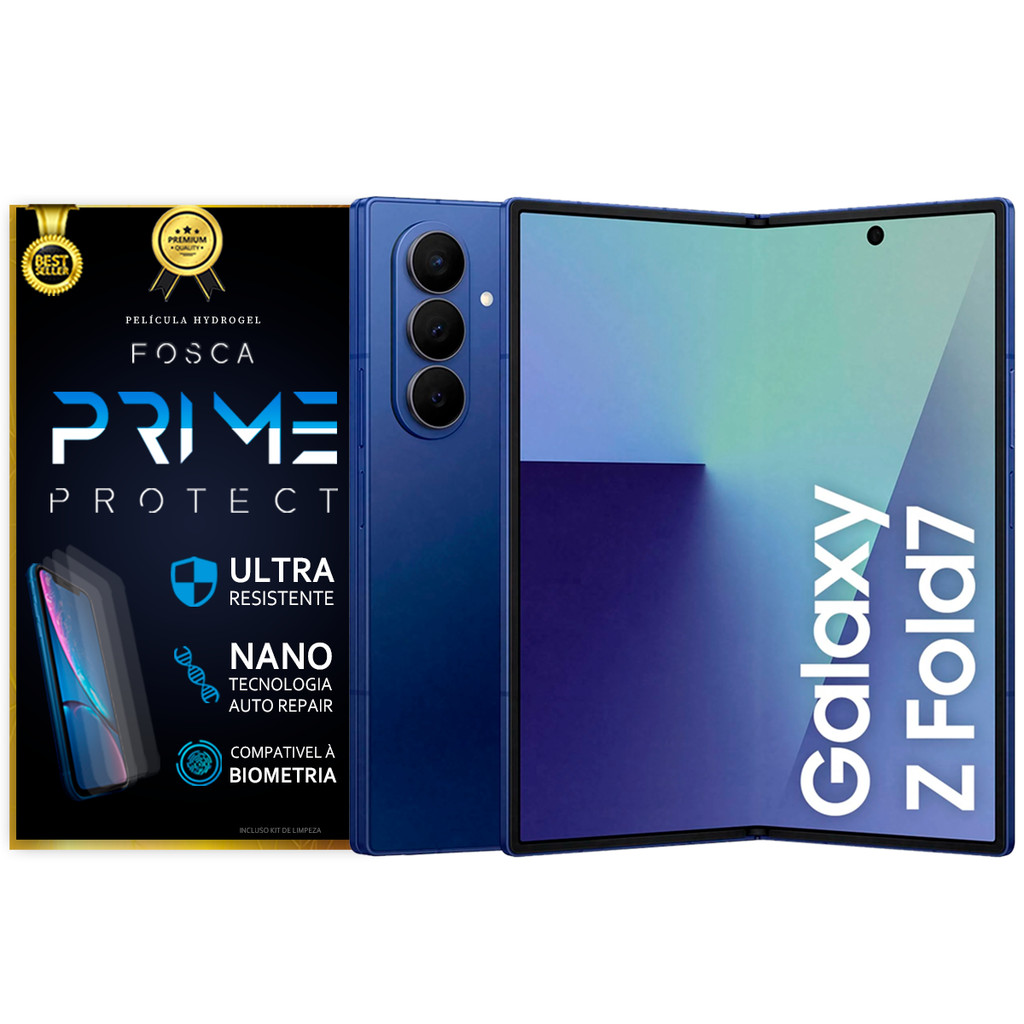 Película Hidrogel Galaxy Z Fold 7 Hd Ou Fosca Frente + Verso
