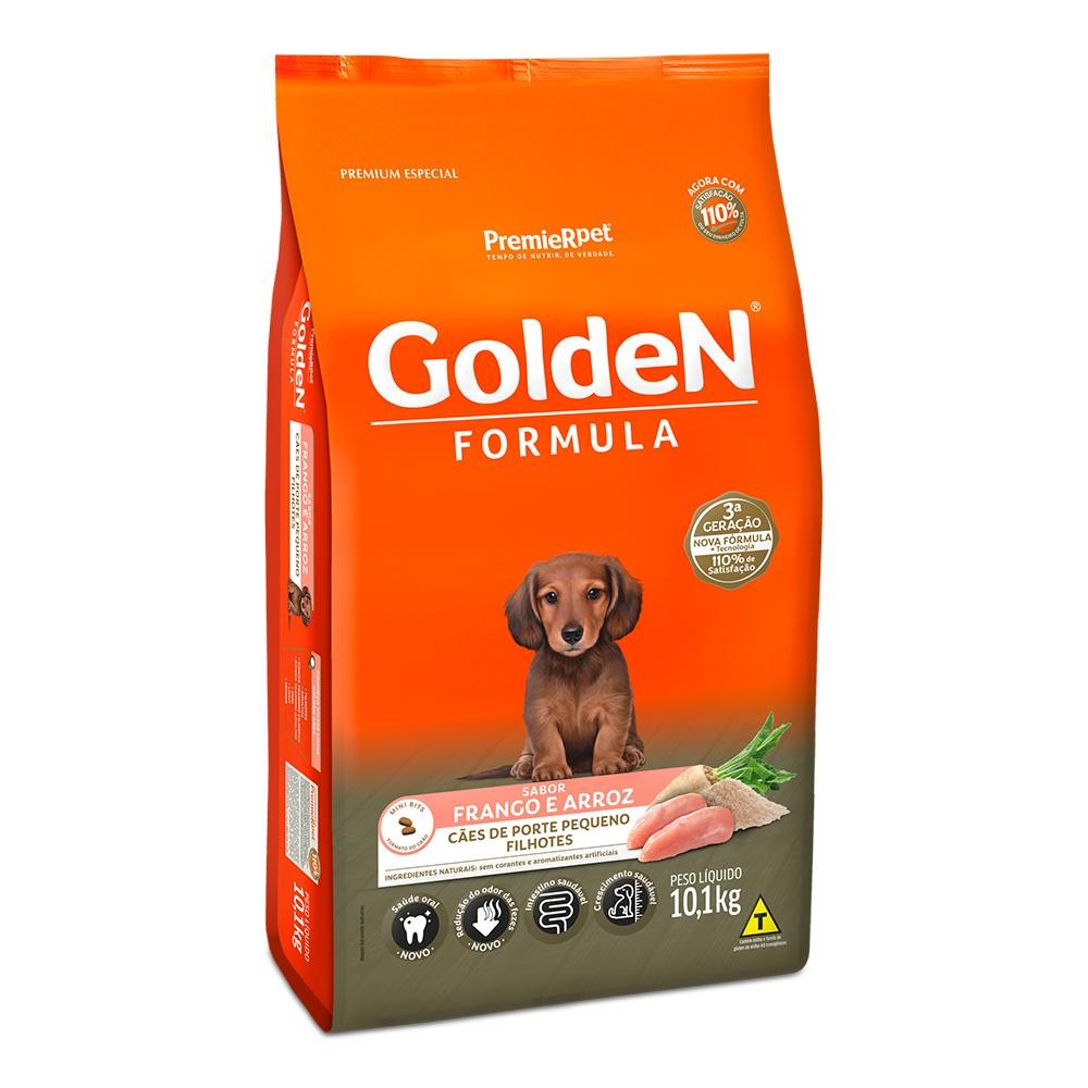 Ração PremierPet Golden Formula Cão Filhote Pequeno Frango 10kg em Oferta na Shopee
