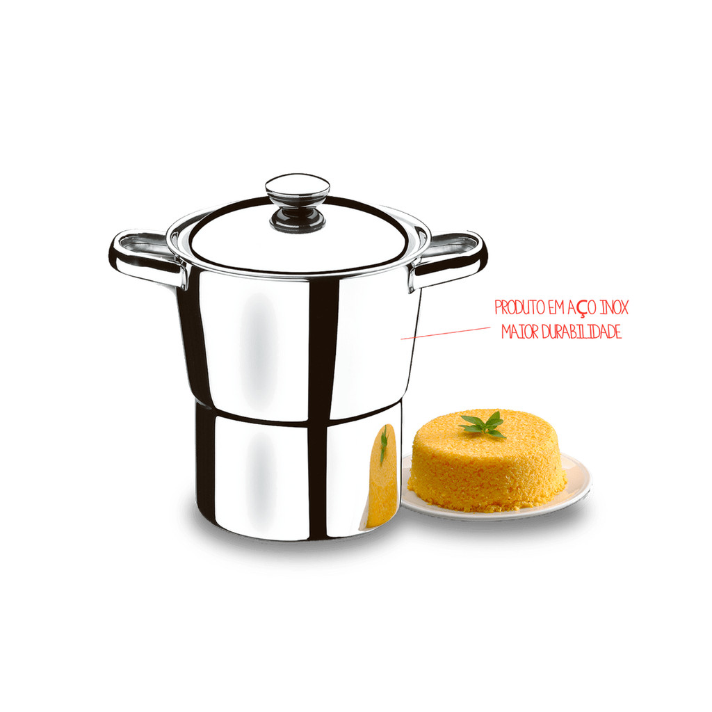 Cuscuzeira  Inox 16CM Lyon