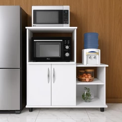 Balcão para Forno ou Micro-ondas - com 2 Portas e sem Rodízios