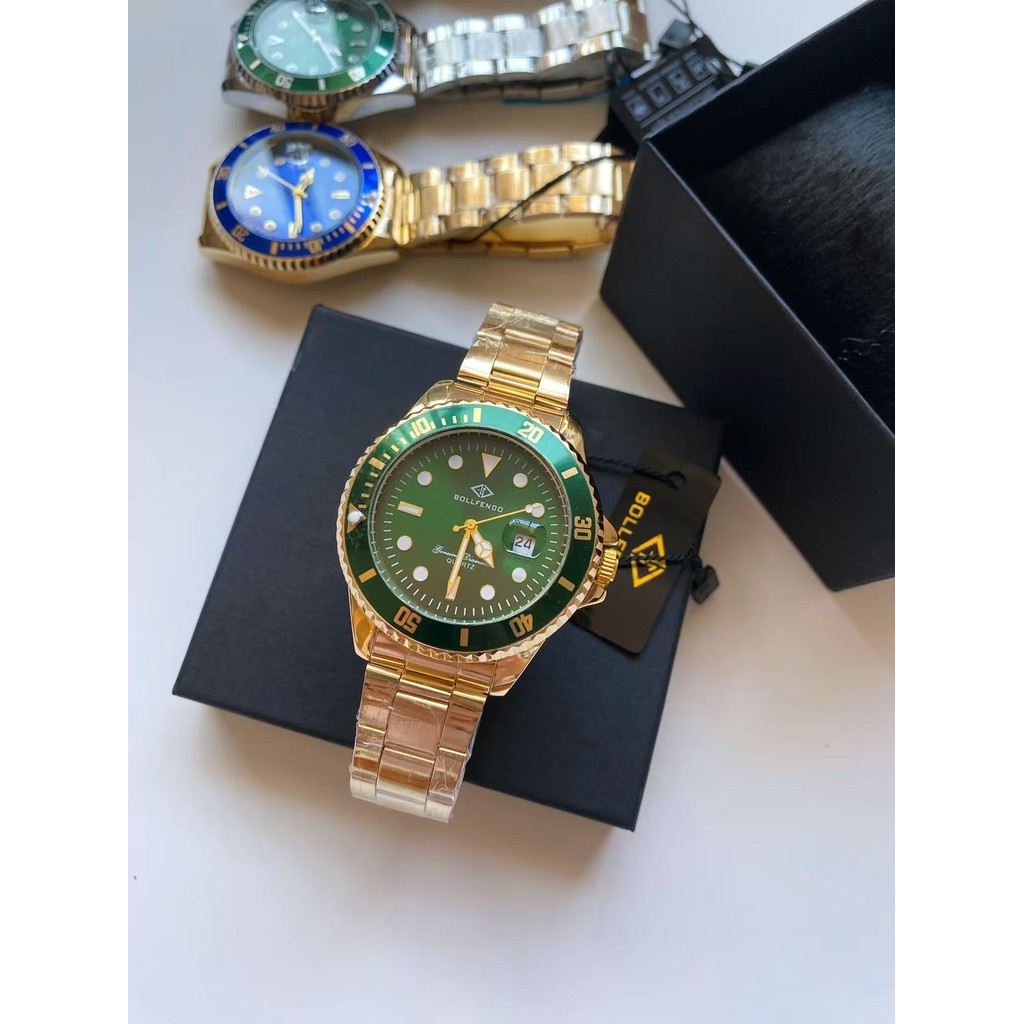 Relógio Masculino a Prova d'agua /Bolffendo Moda Homem elegante pra Presente M50 em Oferta na Shopee