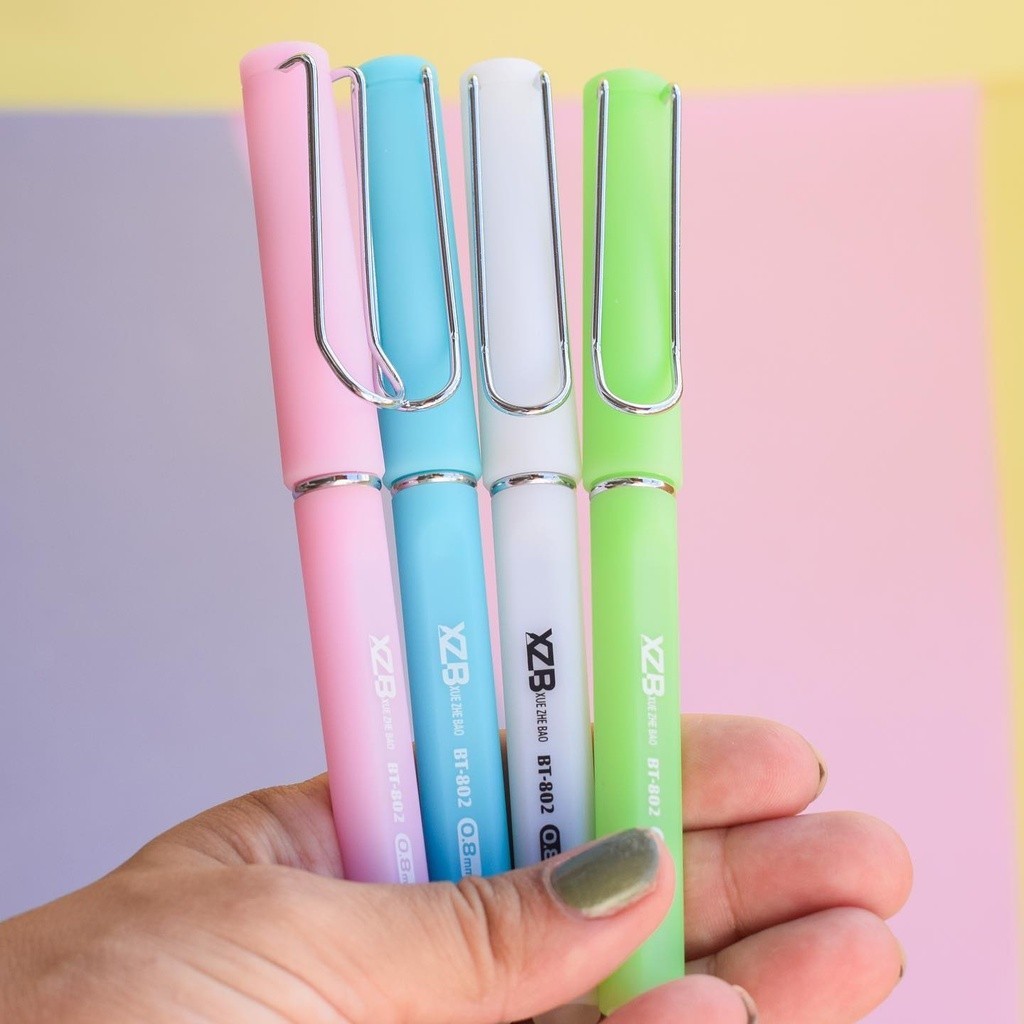 KIT 5/12 Canetas Esferográfica Apagável Vogue 0.8mm em Oferta na Shopee