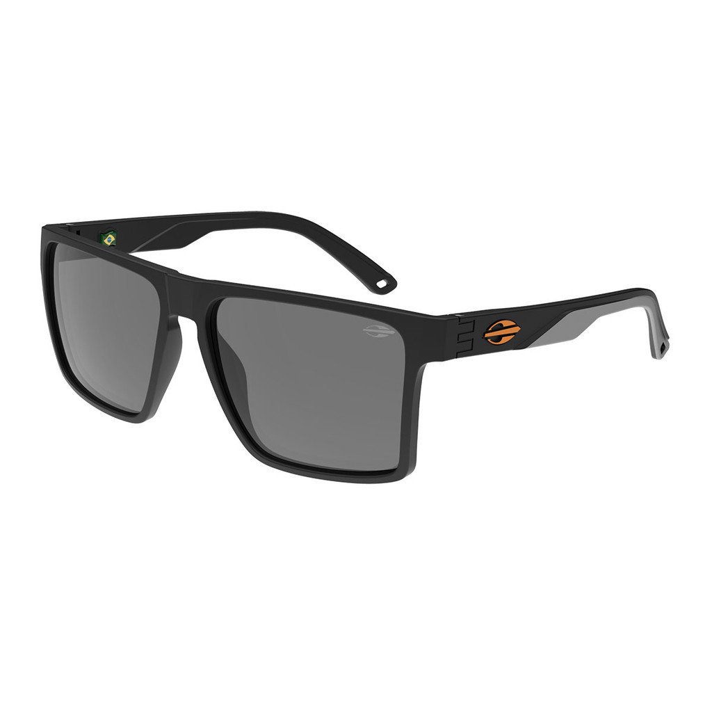 Óculos Solar Mormaii Monterey 2 M0166apj01 Preto Fosco Lente Cinza cat1