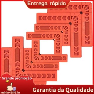 8Pcs Esquadros De Posicionamento Para Trabalho Em Madeira , Grampos De Ângulo Reto De 90 Graus Ferramenta Quadrada De Fixação De Canto De Carpinteiro mdnkr458r5 . br em Oferta na Shopee