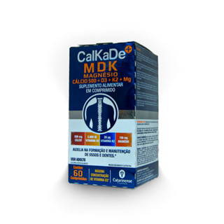 Calkade MDK Magnésio 60 Comprimidos - Catarinense em Oferta na Shopee