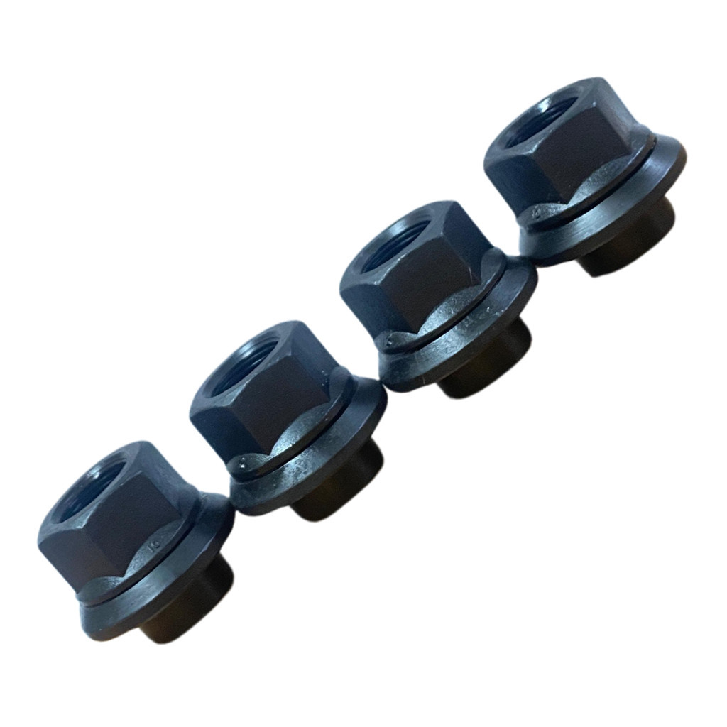 Kit 4 Porcas Guia Roda 22mm CH32 – Oscilante Centralizadora H12/39mm para MB Carreta