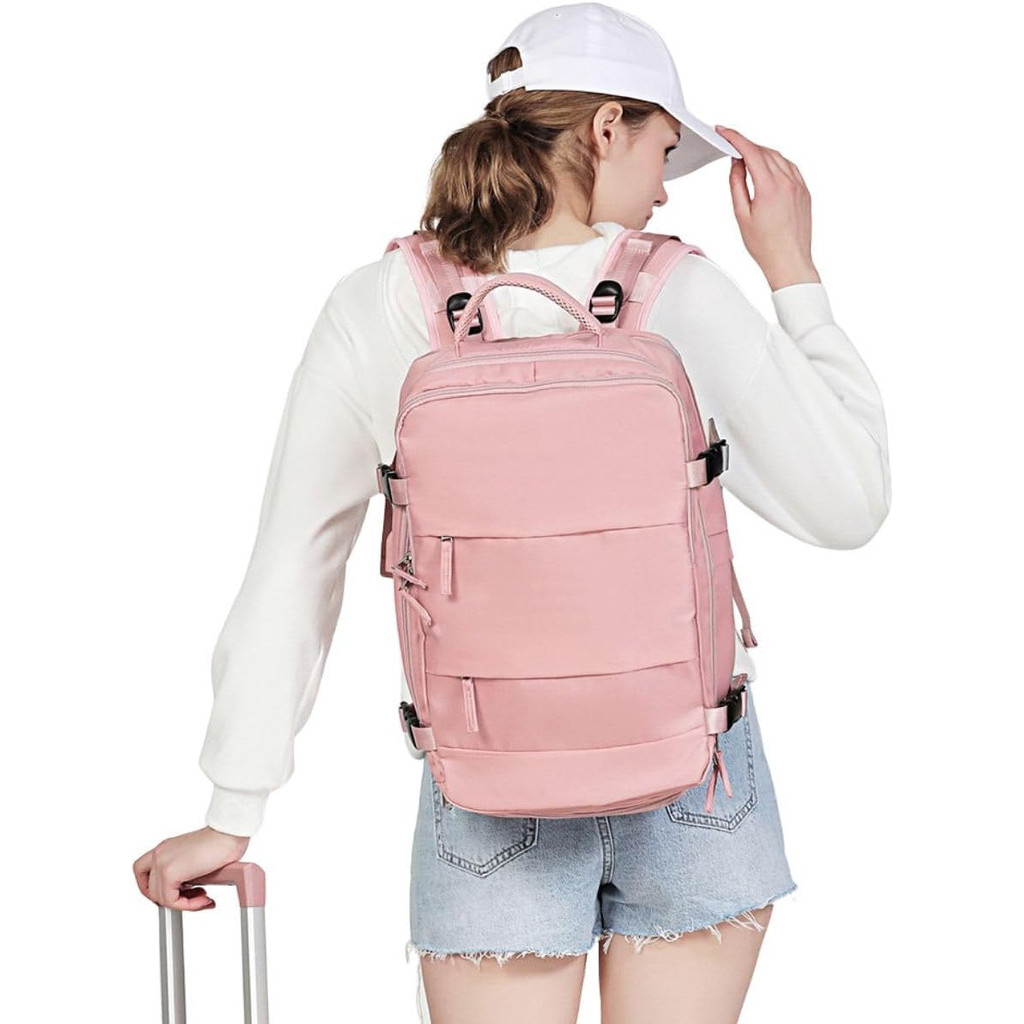 Mochila Esporte Feminina Bolso Sapato Viagem Confortavel