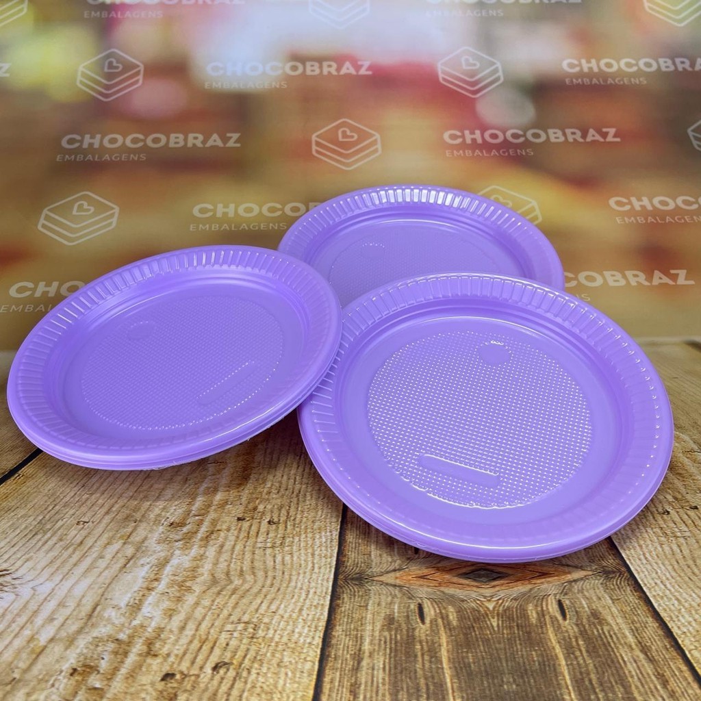 50~250 PRATO 15cm ANIVERSARIO LAVANDA CANDY BELLO FESTA - Home & Living