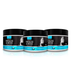Kit Máscara Capilar de Tratamento Fortalece e Cresce 300g bn.Cachos (3 itens)