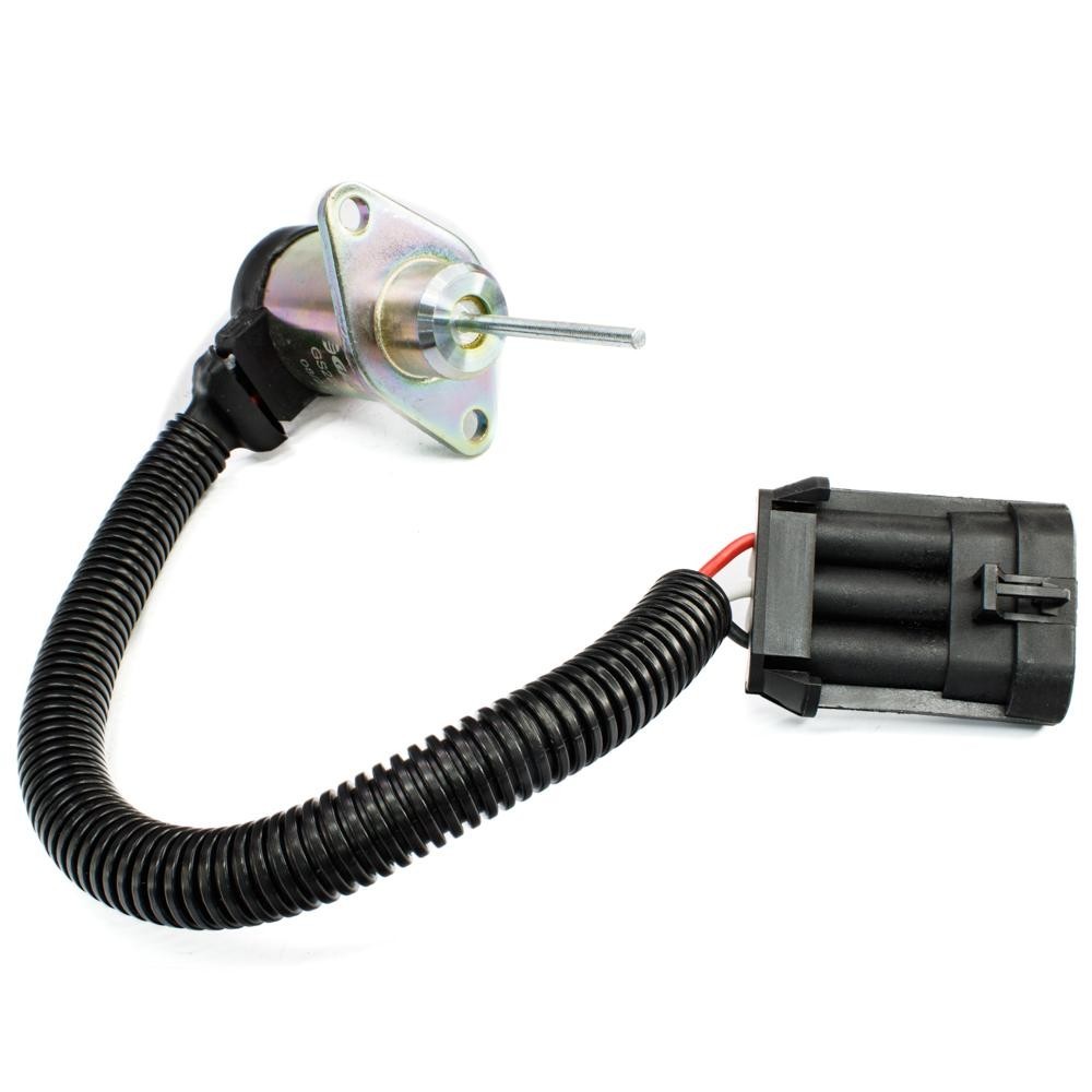 Válvula Solenoide De Parada Bobcat S185 325 328 329 331 334 335 337 12V 3 Vias - GAUSS - GS22046