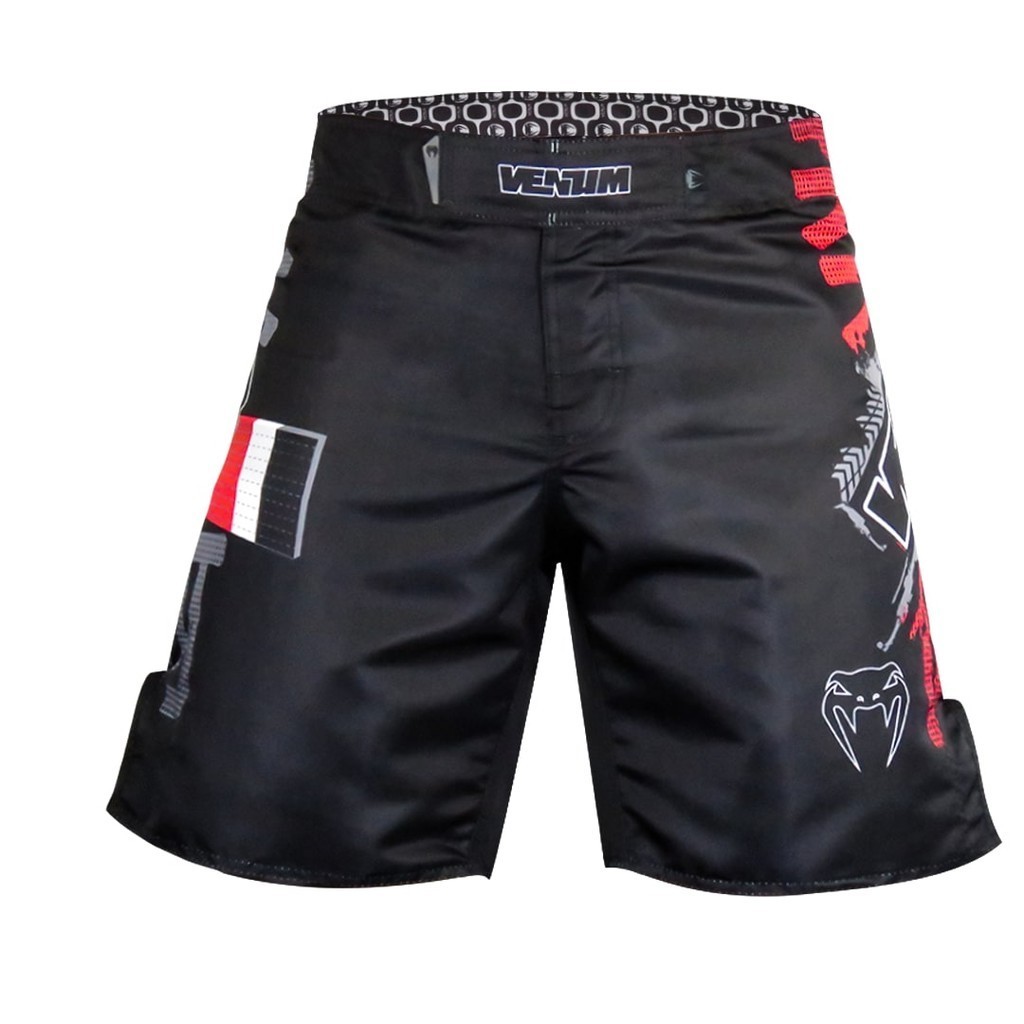 Bermuda Fightshort Masculino Venum Kenji Belt Preto