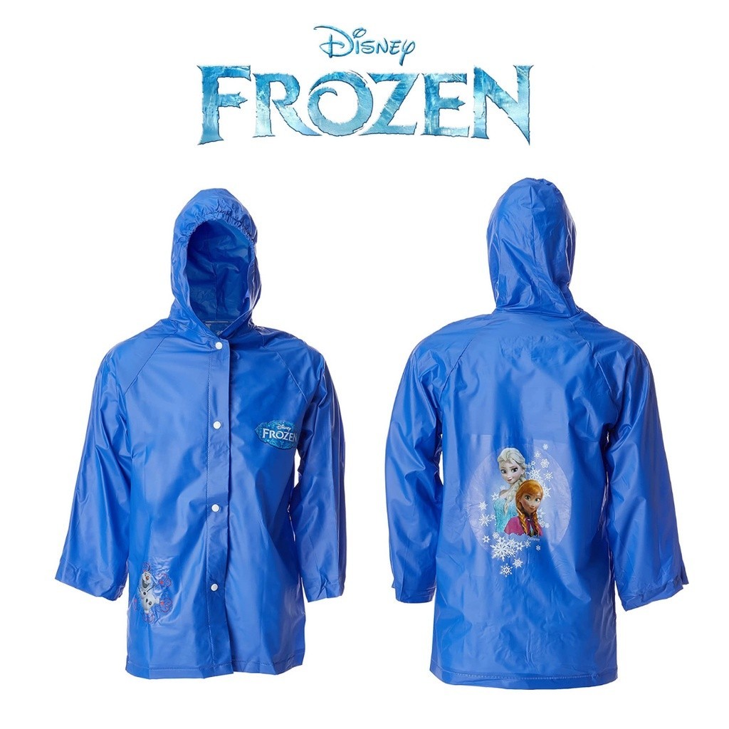 Capa De Chuva Infantil Com Capuz Forzen G