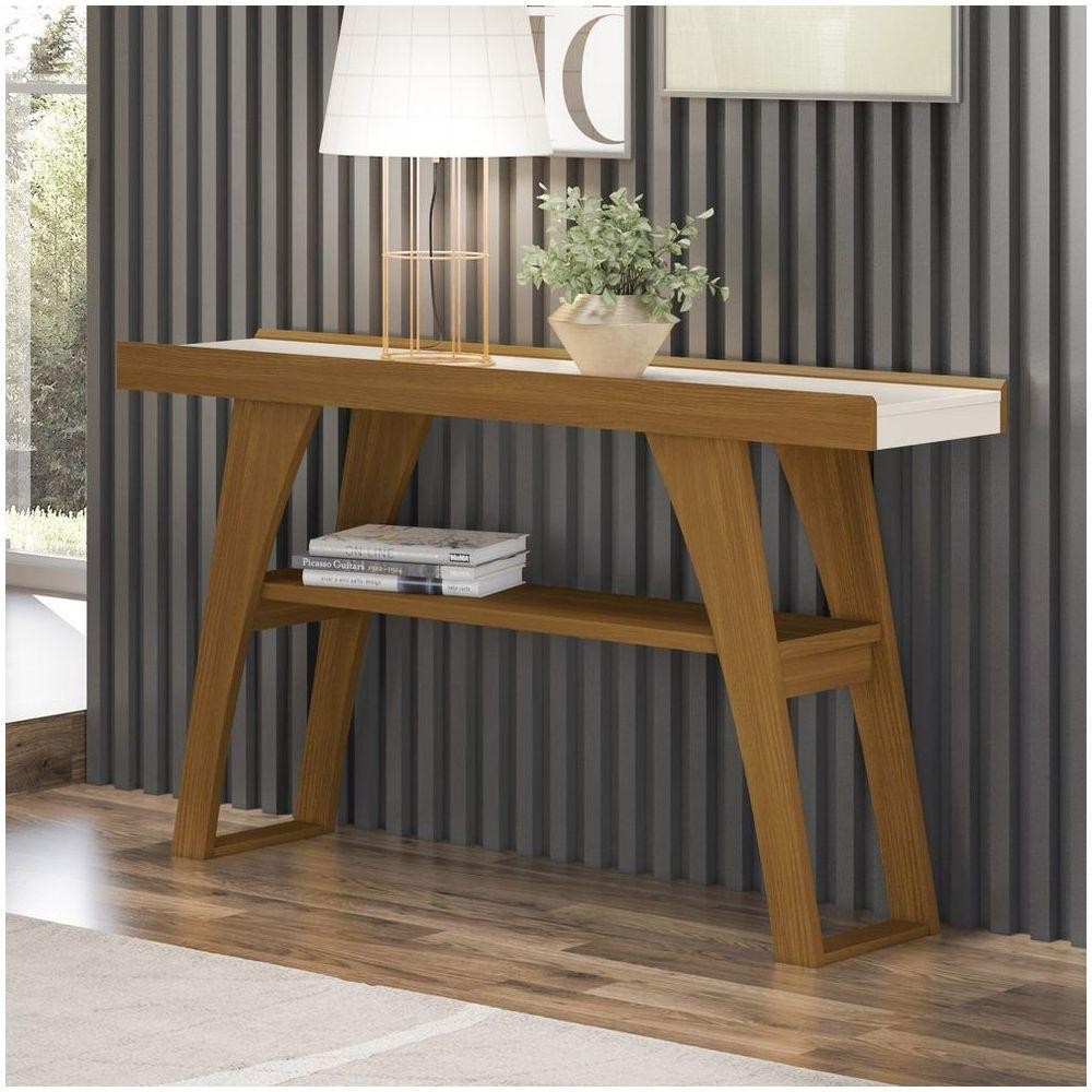 Aparador Joyce Henn Nature Off White em Oferta na Shopee