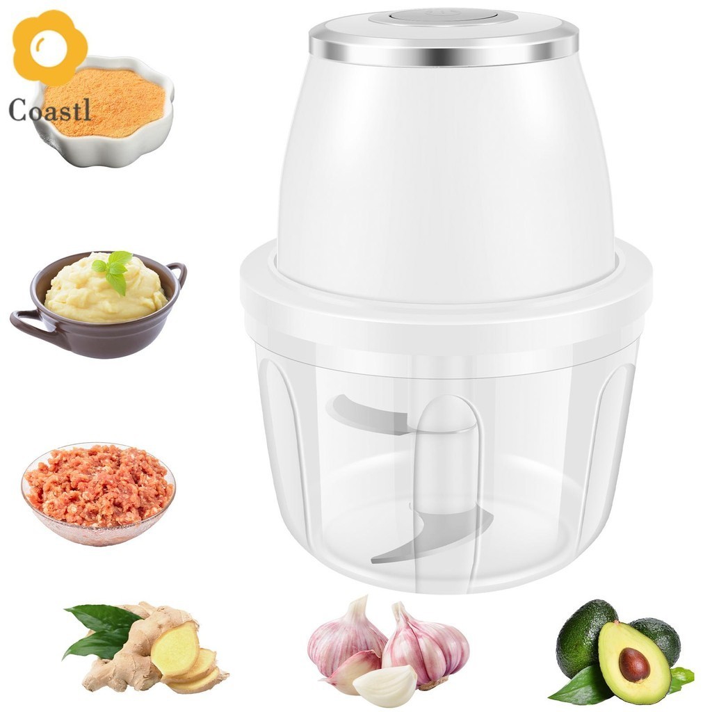 Picador Elétrico De Alimentos 350ML Mini Processador Sem Fio Alho Recarregável De Para SHOPSBC2867